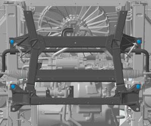 Subframe Assembly - Front (Remove and Install)