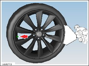 Wheel Sensor - TPMS (Remove and Replace)