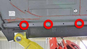 Retainer - Sill - Rear - LH (Remove and Replace)