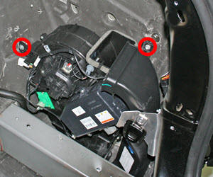 HVAC Assembly - Rear (Remove and Replace)