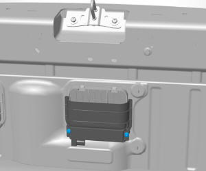 Antenna - Passive Entry - Rear (Remove and Replace)