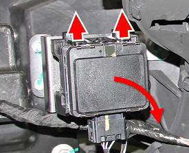 Sensor - Radar - Center - Front (Remove and Replace)