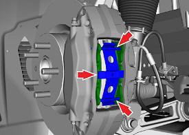 Brake Pads - Front - Set (Remove and Replace)