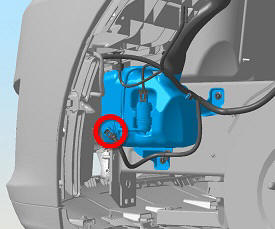 Sensor - Level - Windshield Washer Reservoir (Remove and Replace)